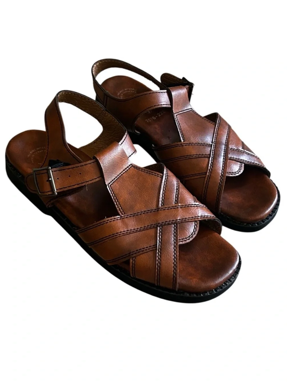 Men's Charter House Cross-Strap Sandals